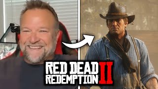 Ned Luke talks Red Dead Redemption 2 and Roger Clark [upl. by Tenahs]