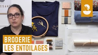 Découvrez les techniques dentoilage et de broderie sur Artesanecom [upl. by Attiuqahs100]