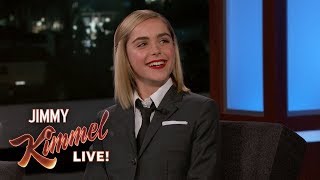 Kiernan Shipka on Mad Men Witchcraft amp Ghosts [upl. by Akitahs]