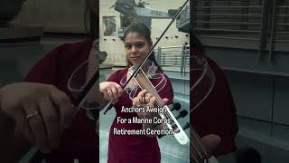 Anchors Aweigh electricviolin military navy marine marinecorps [upl. by Amethyst]