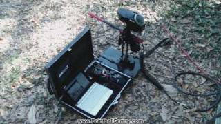 Multiple Target Engagement with a Paintball Sentry Gun video 11 of 18 [upl. by Nerret]