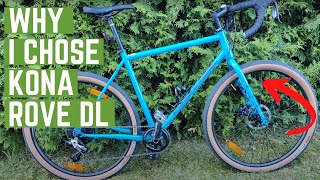 Kona Rove DL 2022 Gravel Bike First Impressions [upl. by Leis]