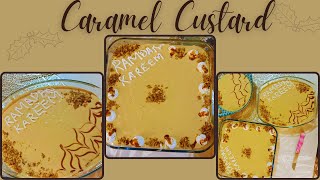 Iftari Special Recipe  Caramel Custard Trifle  Ramadan Special Recipe [upl. by Aeet]