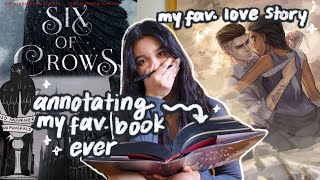 reading and annotating SIX OF CROWS the best book on the planet [upl. by Brockwell968]