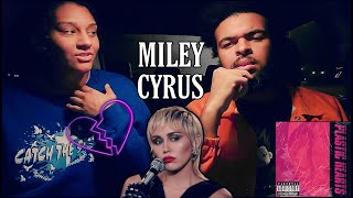 Miley Cyrus Plastic Hearts REACTIONREVIEW MY GIRLFRIENDS FIRST VIDEO [upl. by Sadye283]