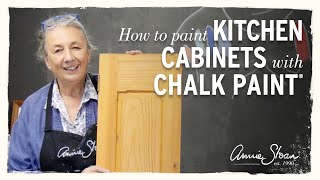 How to paint your kitchen cabinets with Chalk Paint® [upl. by Lytton]