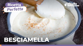 BESCIAMELLA – La ricetta base di Giallozafferano per prepararla direttamente a casa vostra 🥛🥣😋 [upl. by Merle]