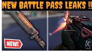 Episode 9 Act 3 Battle Pass Leaks II VALORANT II valorant battlepass leaks skins [upl. by Ordnajela644]