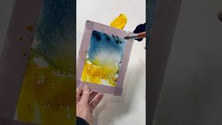 How to Paint Rain and Create a Quick Watercolor Painting [upl. by Joni]