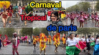 Carnaval tropical de Paris🇫🇷  6th October 2024  Paris [upl. by Nnyleuqcaj]