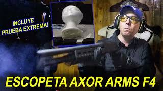 ESCOPETA TRAUMÁTICA AXOR ARMS F4 [upl. by Nnaihs]