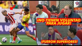 Prensa PARAGUAYA FURIOSA TRAS DERROTA ANTE COLOMBIA ¡SOMOS INSIGNIFICANTES ANTE COLOMBIA [upl. by Antonius]