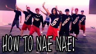 HOW TO NAE NAE  Dance TUTORIAL ft The Iconic Boyz Hip Hop Moves  DANCE TUTORIALS LIVE [upl. by Chura760]