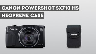 Canon PowerShot SX710 HS Neoprene Camera Case  MegaGear [upl. by Wohlen]