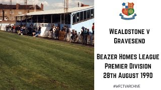 Wealdstone v Gravesend1990 28th August 1990 [upl. by Portland]