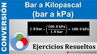 Bar a Kilopascal bar a kPa [upl. by Salvador]