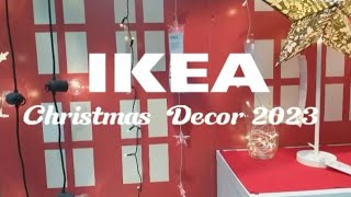 IKEANEW CHRISTMAS DECOR 2023 [upl. by Nnaeirual]