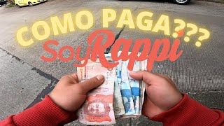 COMO PAGA RAPPI a sus REPARTIDORES rappitenderos como pagar deuda de rappi [upl. by Laehctim]