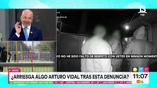 Vidal llega a entrenar ¿Se puede hacer control de identidad en un lugar privado Tu Día  Canal 13 [upl. by Sutit]