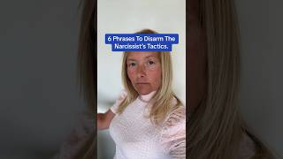 6 Phrases To Disarm The Narcissists Tactics [upl. by Ssidnak815]