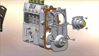 Scroll Metering  Diesel Multiple Plunger  Jerk Type Pump [upl. by Enelyaj228]