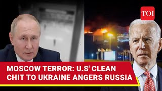 No Right Russia Blasts US For Absolving Ukraine In Moscow Terror Plot Kyiv Denies Role [upl. by Aronael]