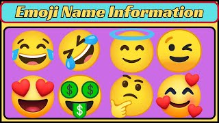 Emoji Name Guessing Quiz By Emoji Symbol [upl. by Acinorehs]