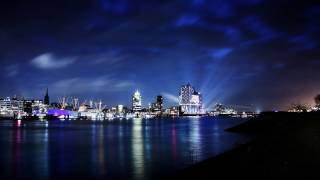 Lasershow Elbphilharmonie Opening Second Day [upl. by Marne]