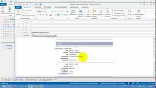 Outlook  Kalender per EMail senden  Kalender  Teil 19 [upl. by Aires]
