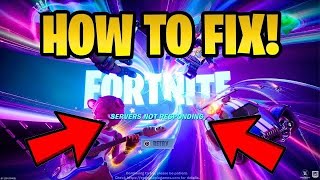 Why Are Fortnite Servers Down How To Fix Failed To Download Supervised Settings [upl. by Tsenre]