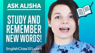 How to Study and Remember New English Words [upl. by Cort]