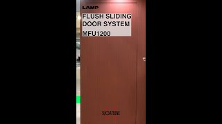 FEATURE Learn More About our FLUSH SLIDING DOOR SYSTEM MFU1200  Sugatsune Global [upl. by Briny478]