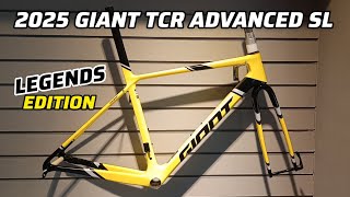 2025 GIANT TCR ADVANCED SL FRAMESET LEGENDS EDITION SMALL  WEIGHT [upl. by Ephrem971]