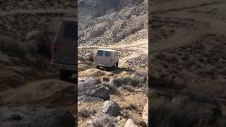 1989 E250 73IDI Van 4x4 Conversion TTB Dana 50 Descends Mengel Pass Outlook Death Valley [upl. by Baptista]