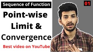 Pointwise limit and Pointwise Convergence  Sequence of Functions  Real analysis [upl. by Ner]