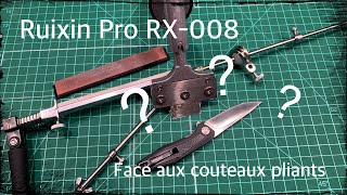 Affûter un couteau pliant avec le Ruixin Pro RX 008 [upl. by Diana]