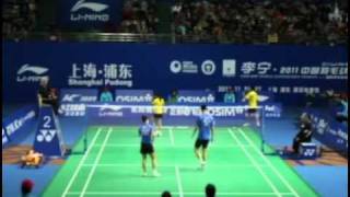 china open badminton 2011 Quater Final Songphon Anugritayawon Kunchala Voravichitchaikul vs Peng Soon Chan Liu Ying Goh China Open Badminton 20111 [upl. by Ahseyn]