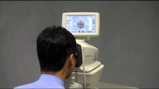 Topcon computerized tonometer CT1 operation demomov [upl. by Aluor248]