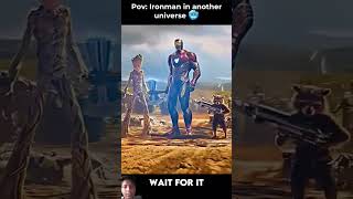 Iron man superhero the Avengers 😈👿😈 marvel thanos ironman mcu avengers coldestmoment [upl. by Akerehs]