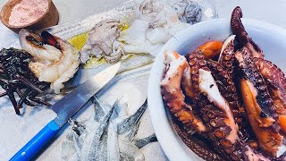 HUGE 5 Seafood BBQ  Catch And Cook Coastal Foraging  Living From The Ocean [upl. by Leunad241]