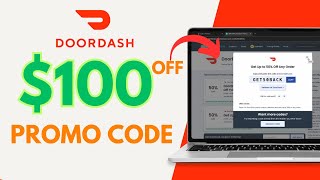 How to get 100 Promo Code on DoorDash [upl. by Yseulte421]