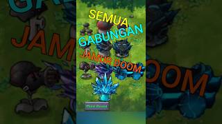 Semua Gabungan Jamur Doom di Game Plant vs Zombie Fusion plantvszombiefusion [upl. by Lipson]