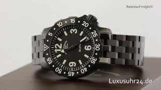 Mühle Glashütte Nautische Armbanduhren Marinus M12833MB Luxusuhr24 Ratenkauf ab 20 EuroMonat [upl. by Asaph]