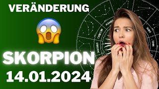 SKORPION ♏️🥹 Große VERÄNDERUNG im Leben 😱 Horoskop  14Januar 2024 skorpion tarot [upl. by Zachery995]