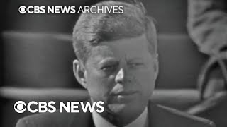 From the archives John F Kennedy delivers one of his most famous lines in 1961 inaugural speech [upl. by Hatcher]