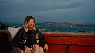 Penny Darko Interview at a legendary roof ISTANBUL [upl. by Hara]