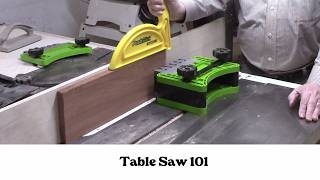 Avoiding Accidents Table Saw Safety 101 [upl. by Woothen99]