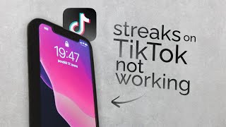 How to Fix Streaks on TikTok Not Working [upl. by Nnoryt]