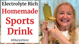 The Easy Way to Make Homemade Electrolyte Drinks and Sports Drinks [upl. by Kannan348]