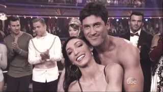 Maksim Chmerkovskiy amp Meryl Davis rehersal for Week 6 of DWTS 4 21 14 [upl. by Ube]